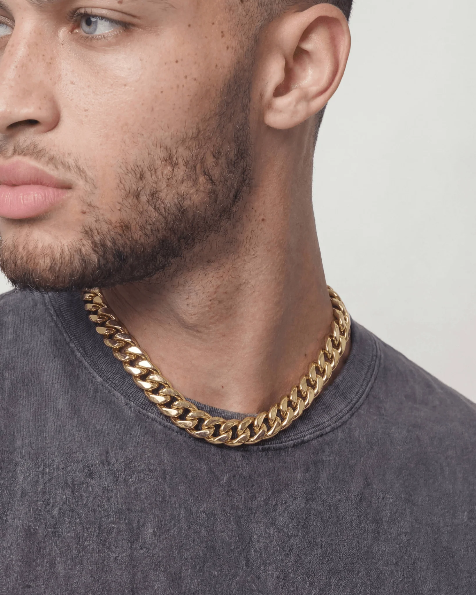 CLEAN CUBANA CHAIN. - 12MM GOLD - Image 4