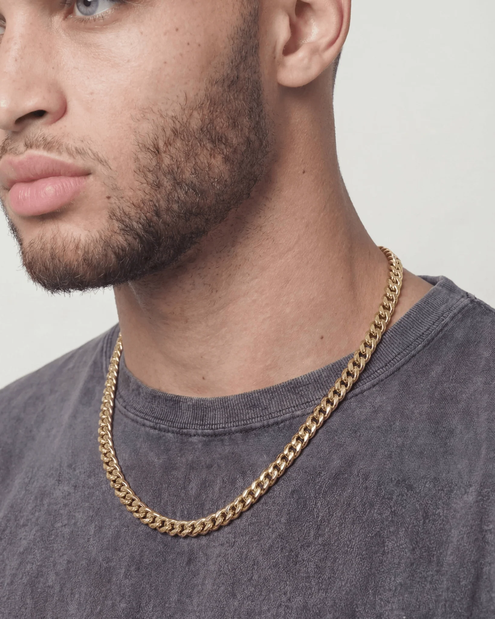 CLEAN CUBANA CHAIN. - 6MM GOLD - Image 5